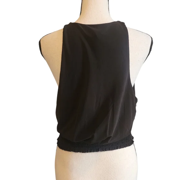 Express Halter Top In Black, Sz. M - Picture 2 of 6